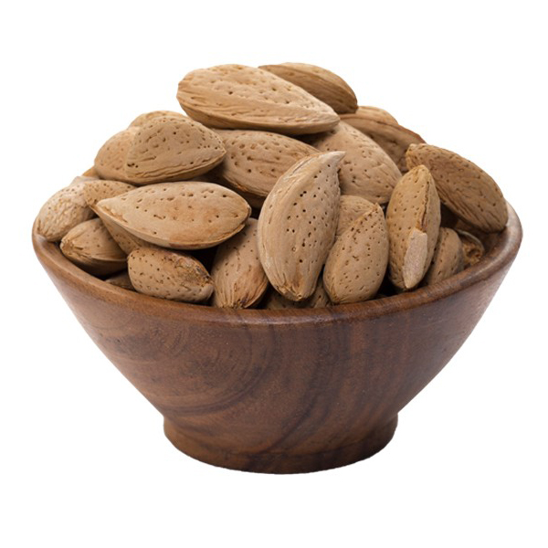 stone skinned almonds